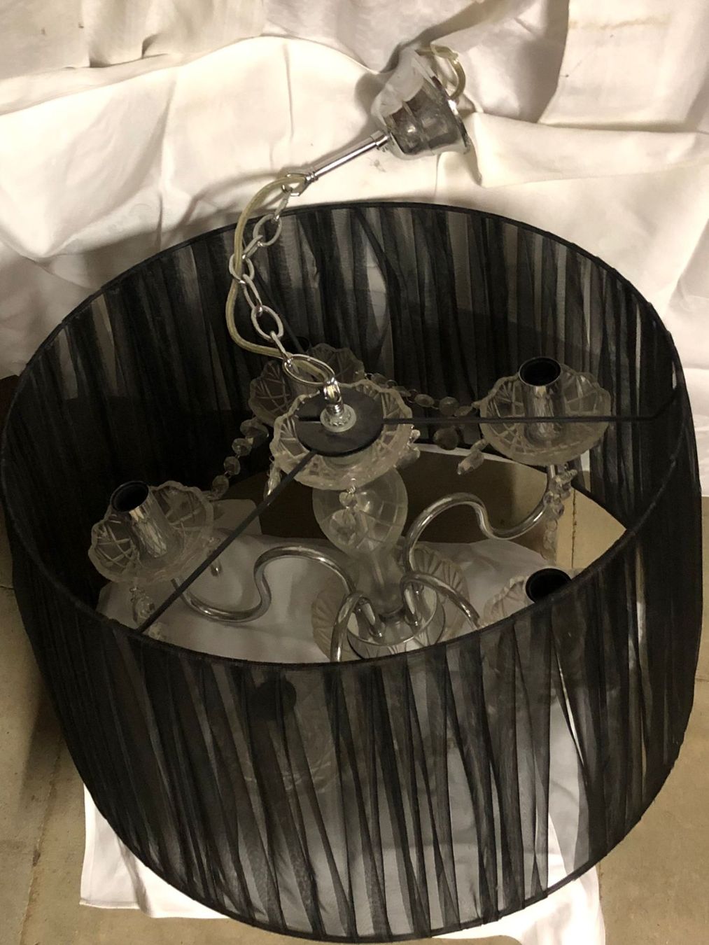 Lampadari & plafoniere: Spezieller Glas-Kronleuchter – Usato da Röschenz venduto da Tashroal