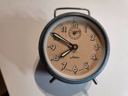 Mid Century Wecker Uhr antik Switana Swiss Made
