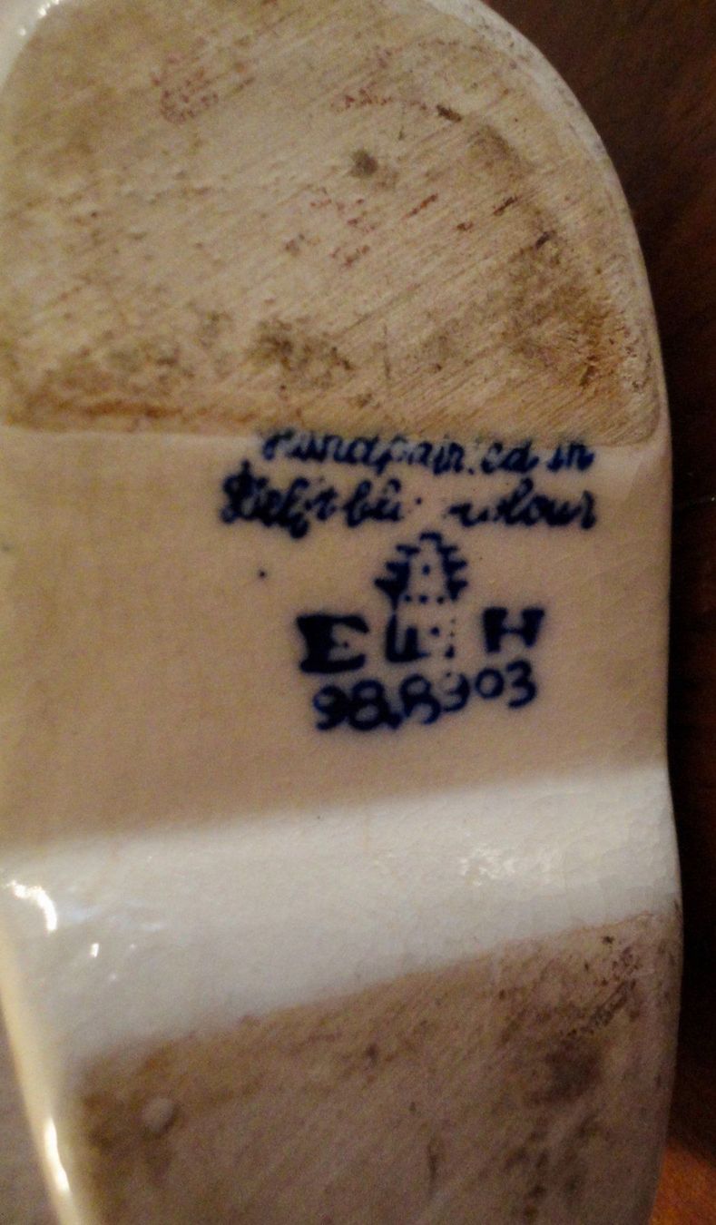 Aschenbecher: Delft Porzellan Schuhe – Gebraucht aus Wädenswil von LIS11 5