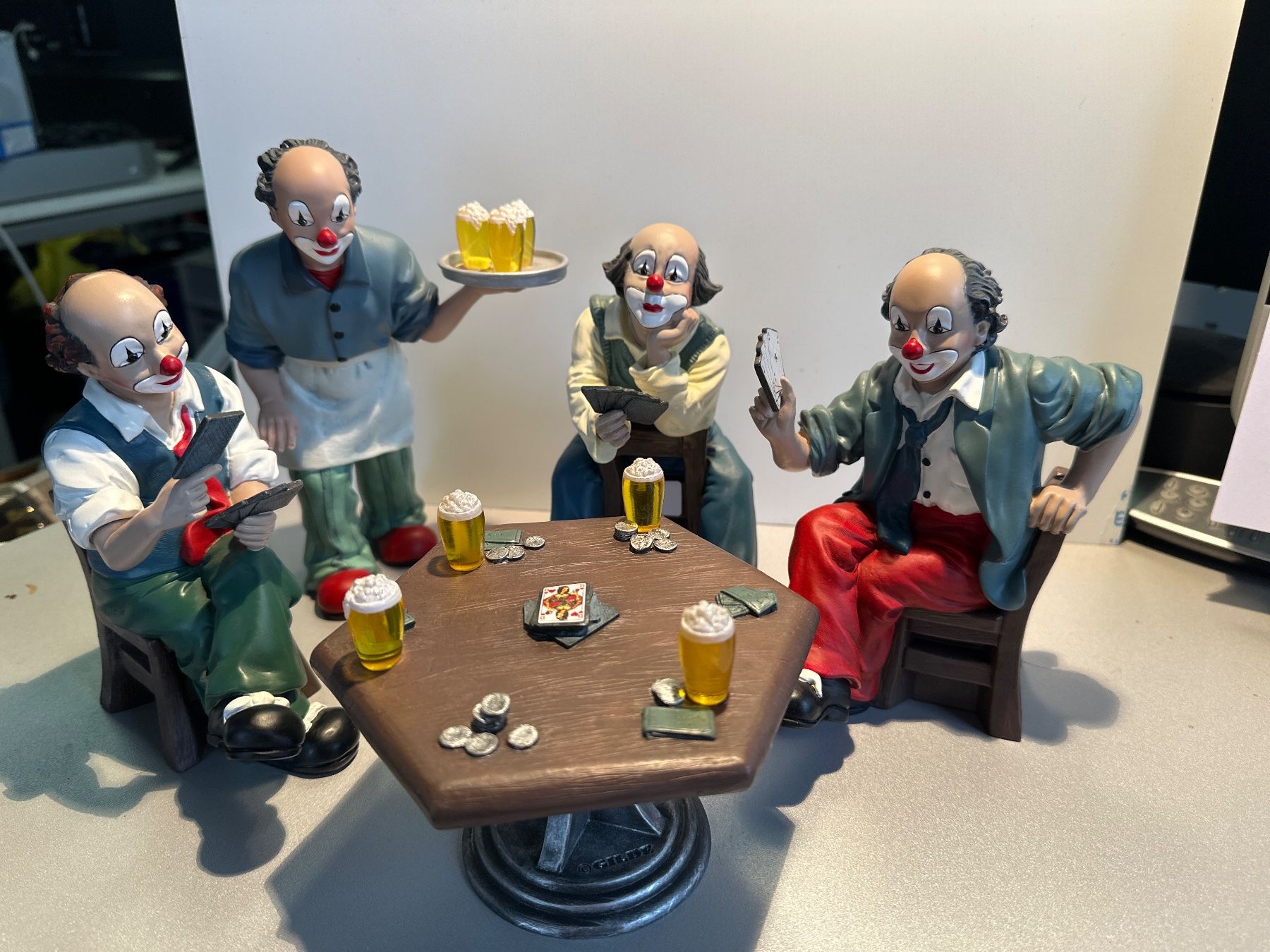 Figuren: Gilde Clown - Stammtisch – Gebraucht aus Brügg BE von TSP02