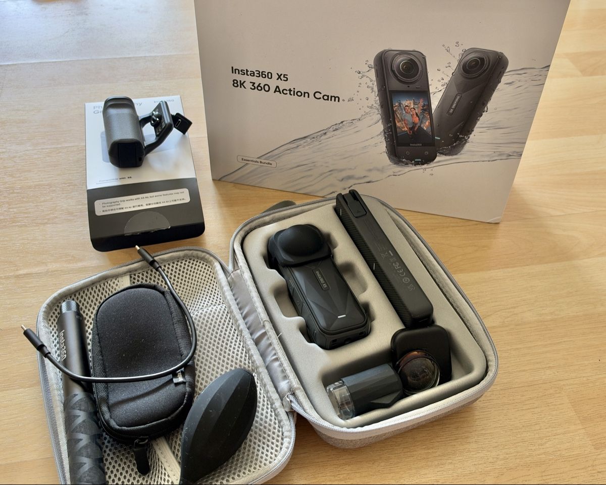 Insta360 Action Cam: Insta 360 X5, Action cam – Neu (gemäss Beschreibung) aus Uzwil von tri_5nw8 1