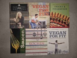 Kochbuch-Sammlung für Feinschmecker und Veganer