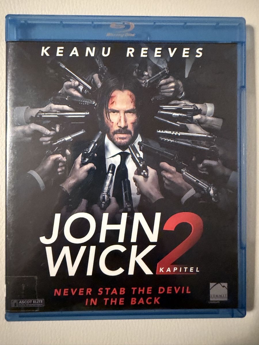 Tutti i DVDs: Blu-ray Film John Wick 2 – Usato da Rorschach venduto da mar_nl6c