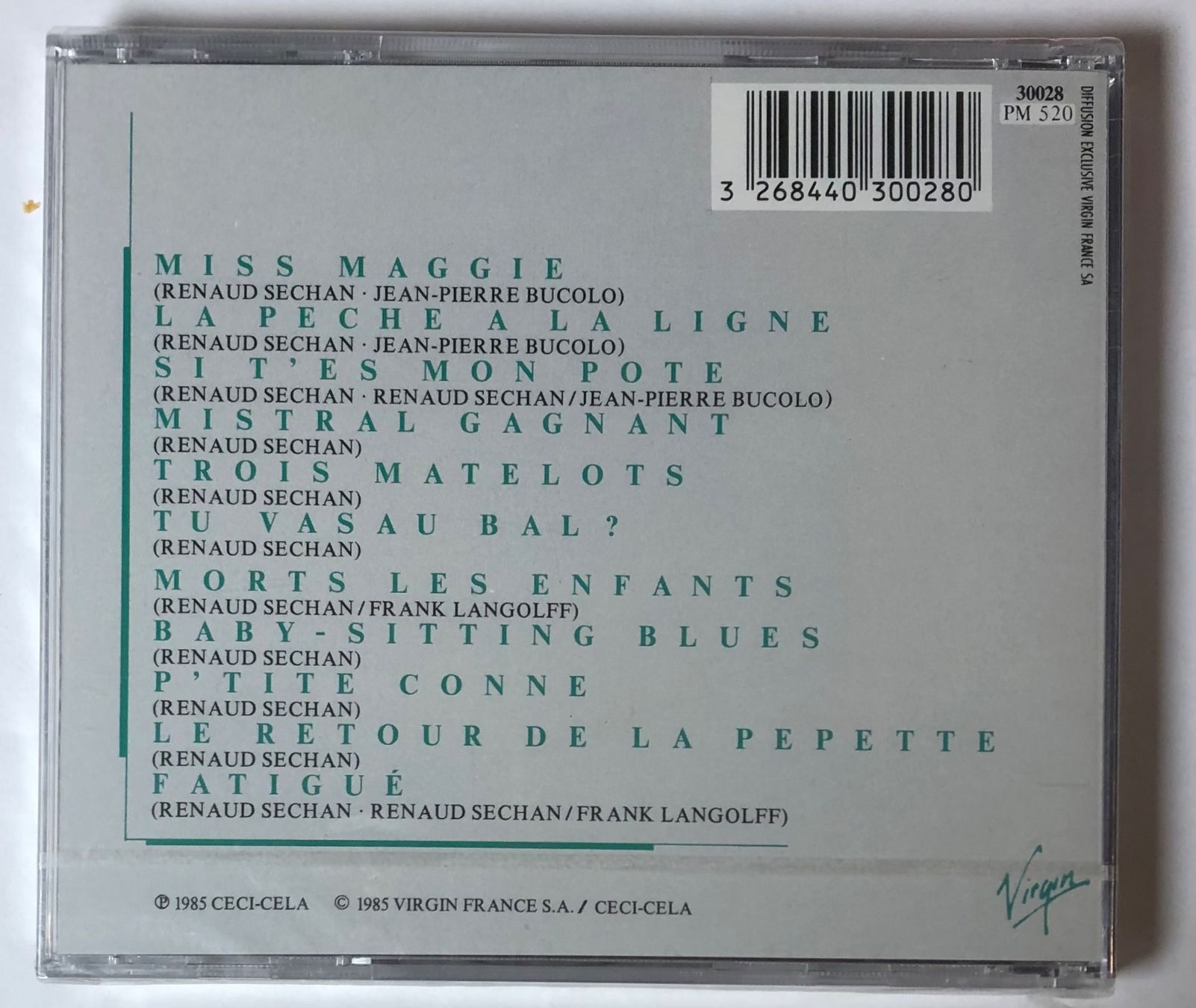CDs: RENAUD - MISTRAL GAGNANT – Neu und originalverpackt aus Poliez-Pittet von Newtown-Records 1