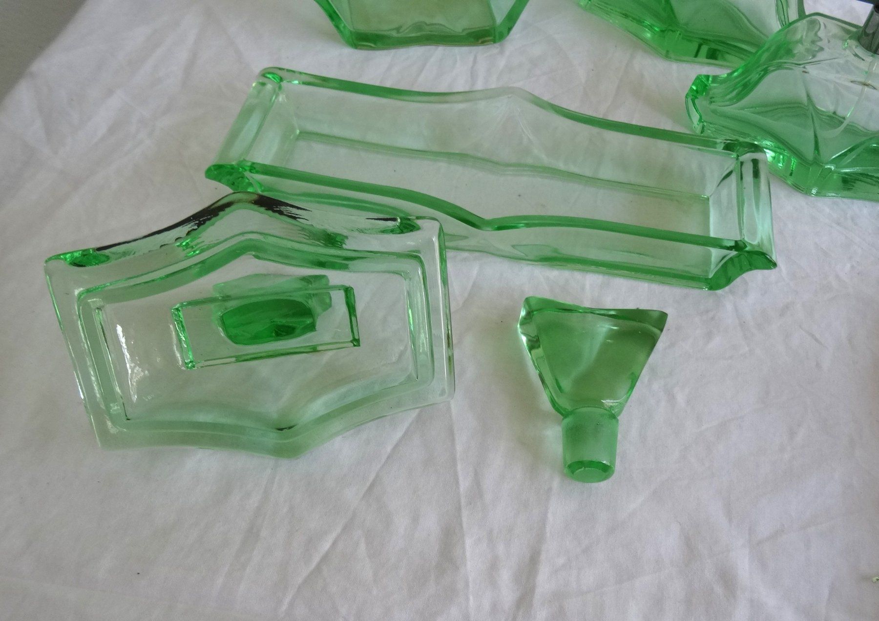 Schminktische: Art Deco Frisiertisch Garnitur – Gebraucht aus Minusio von Mer66 3