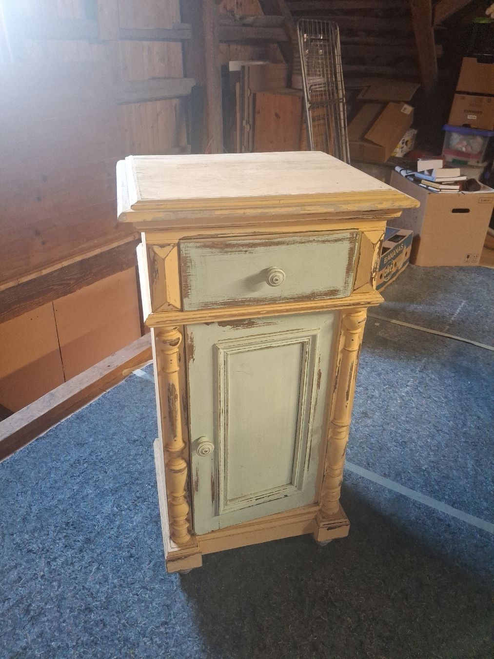 Armadi: Beistellschrank im Shabby-Chic-Stil   – Usato da Bichelsee venduto da neenas16 3