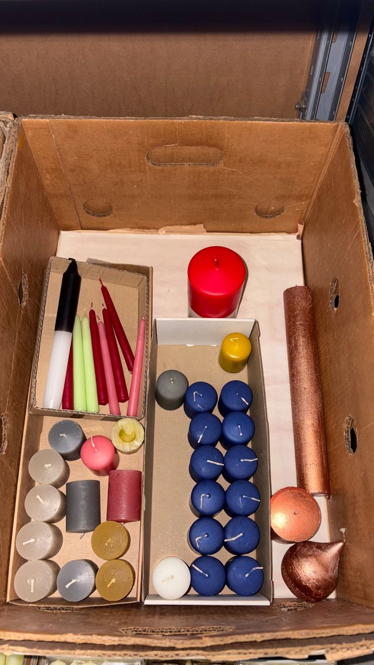 Candele: 659 Posten diverse Kerzen aus Liquidation – Nuovo (secondo la descrizione) da Derendingen venduto da Meisterstuecke 1