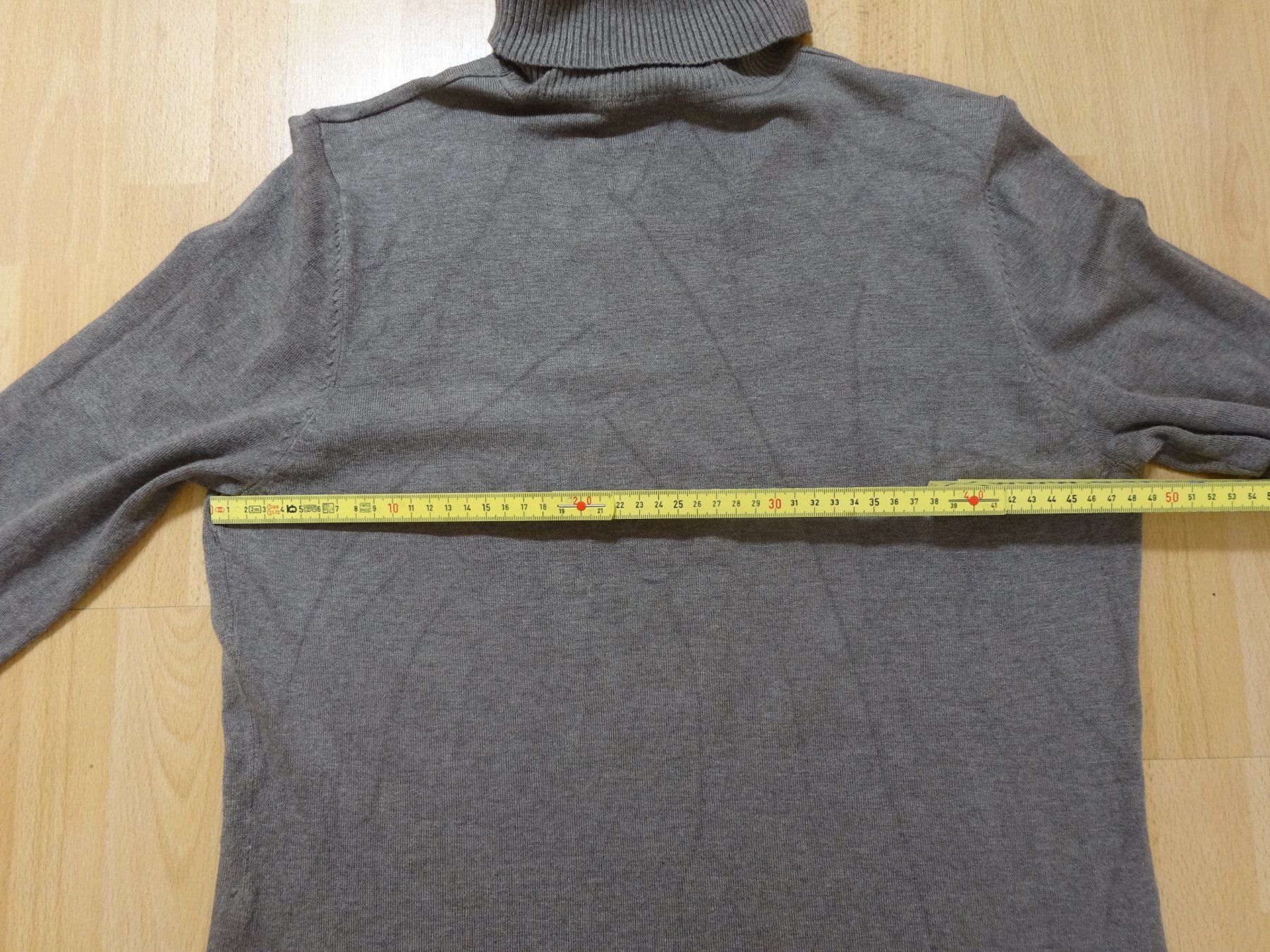 Maglioni & Felpe: Oui - Rollkragenpullover - graubraun - Grösse 42 – Usato da Zofingen venduto da Justizia_01 1