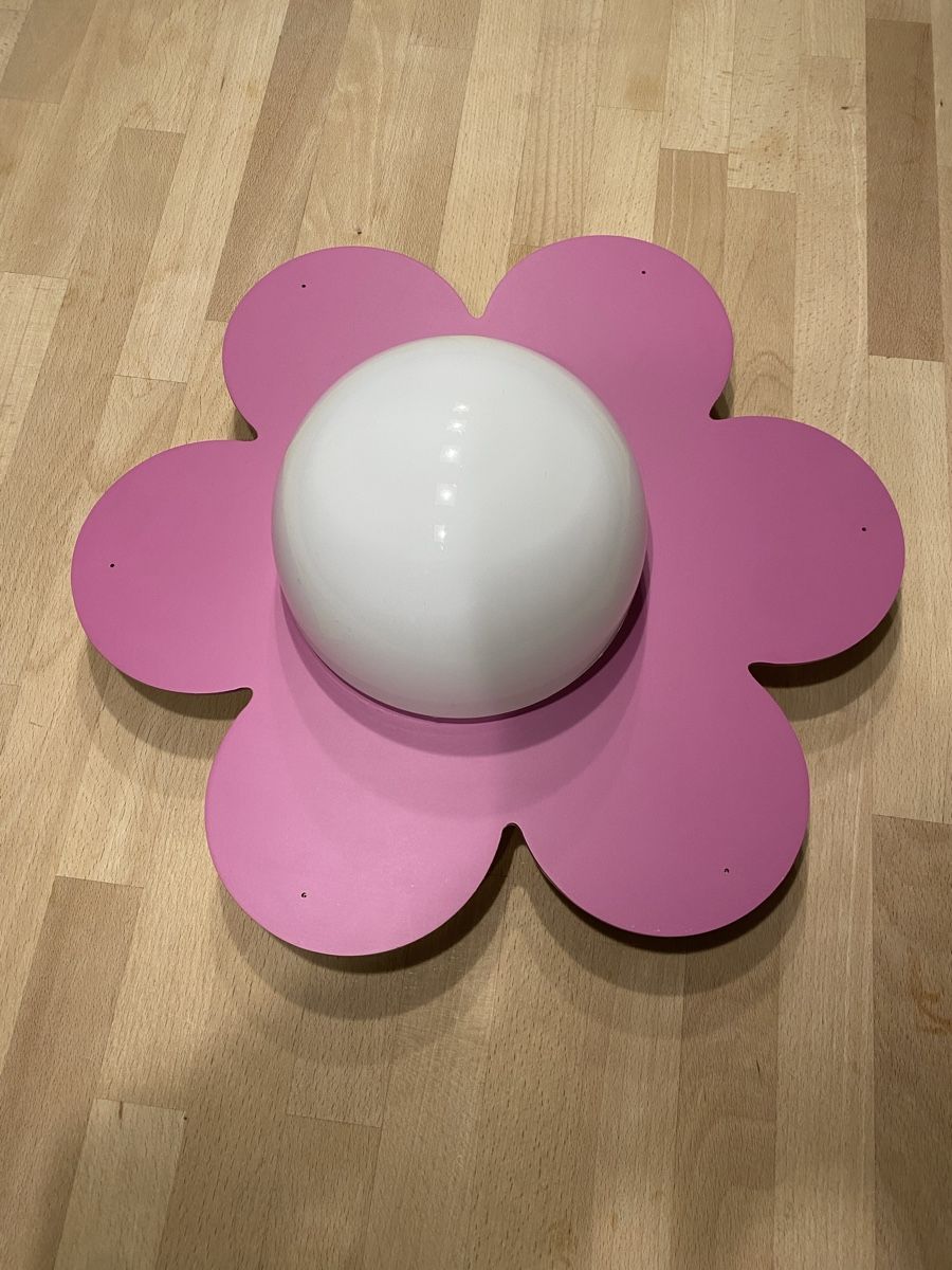 Philips Lampadari & plafoniere: Philips Deckenleuchte Kinderzimmerlampe Blume Schmetterlinge – Usato da Flawil venduto da Vera44 4
