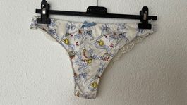 YAMAMAY M (40-46cm)Neu/NP35CHF String Tanga Seide Elastan