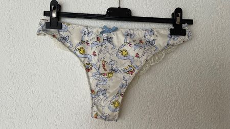 YAMAMAY M (40-46cm)Neu/NP35CHF String Tanga Seide Elastan