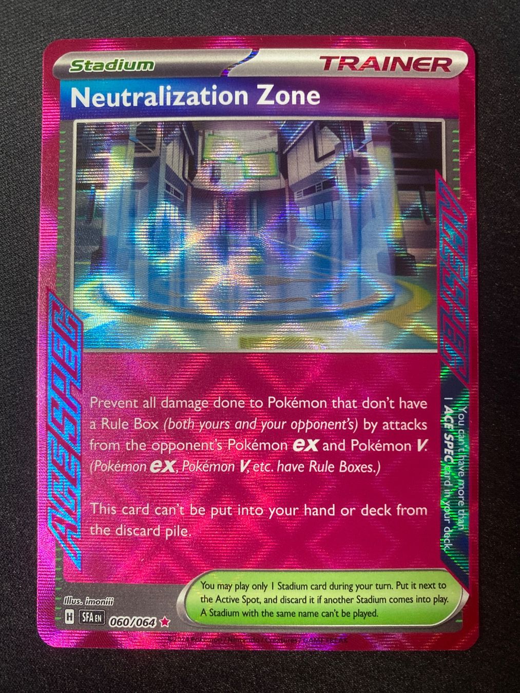 Pokémon Carte collezionabili: Neutralization Zone 60 - ACE Rare - Shrouded Fable - EN – Nuovo (secondo la descrizione) da Hausen AG venduto da Shrade