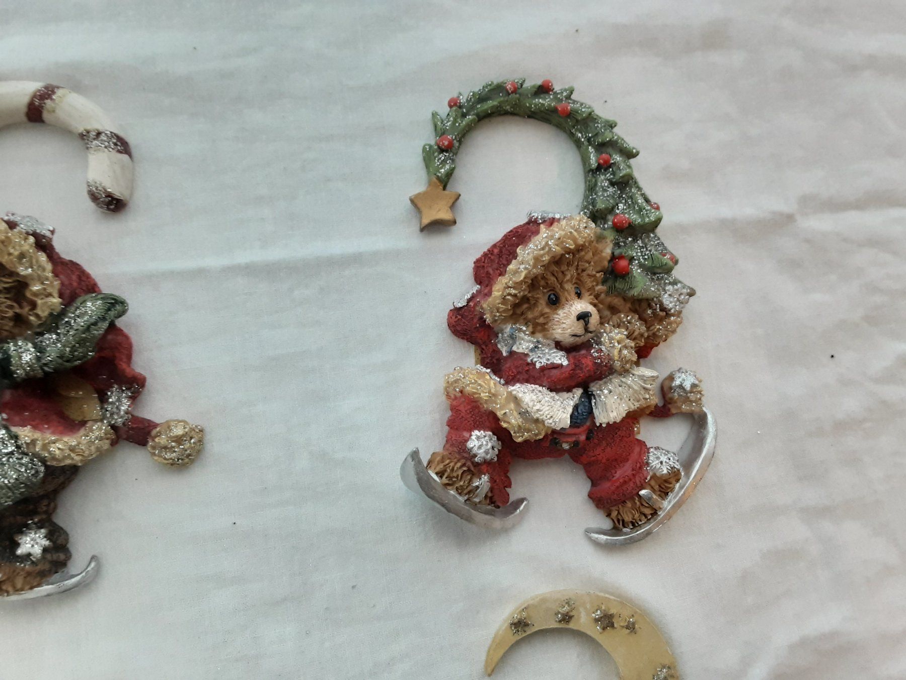Statuette: 8 .st  antikes weihnachts  BÄRLI 15 cm – Nuovo e nell'imballaggio originale da wolfhalden venduto da 46464646 5
