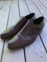 Edle Herren Schuhe, Leder, Braun, Top Zustand, Gr. 43