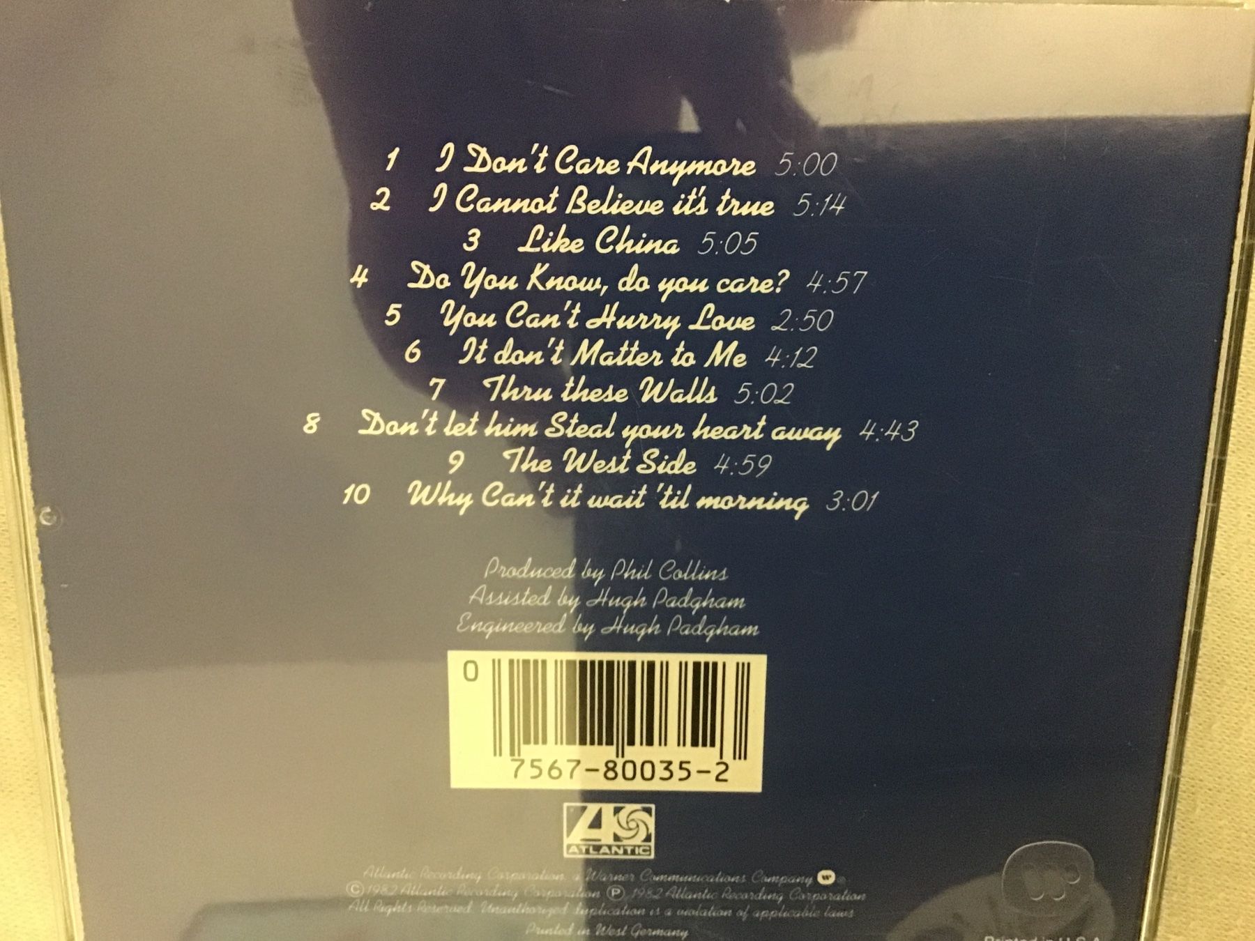CD: Phil Collins   o – Usato da Thierachern venduto da sweden08 1