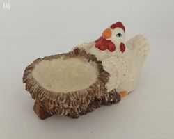 Eierbecher Huhn aus Kunststoff