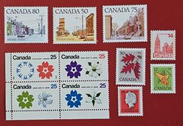 KANADA CANADA STREETS QUEEN E. VIERERBLOCK EXPO JAPAN 1970**