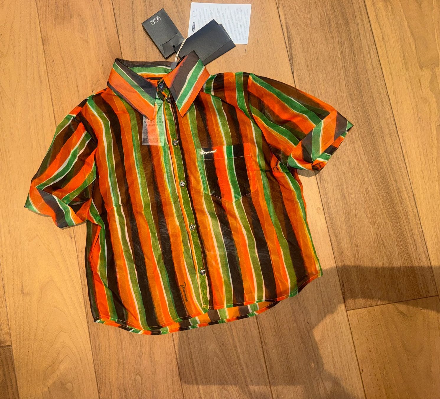 Dsquared2 Camicette: New Dsquared2 sheer blouse - FR 36 – Nuovo e nell'imballaggio originale da St-Sulpice VD venduto da juhdu 3