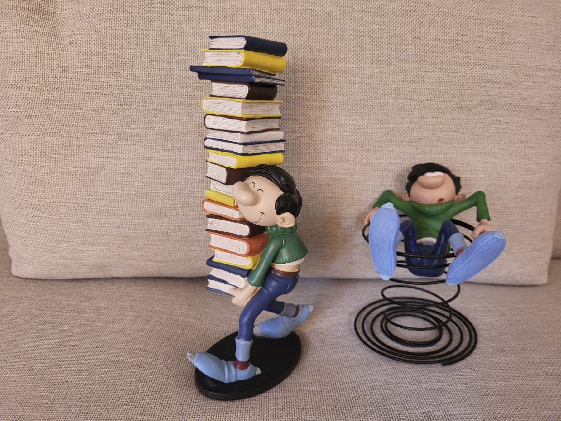 Statuette: Gaston 2 grosse Figuren selten – Usato da Moosseedorf venduto da Gamefreak0