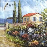Serviette florals 25x25 (1126) 2Stk.