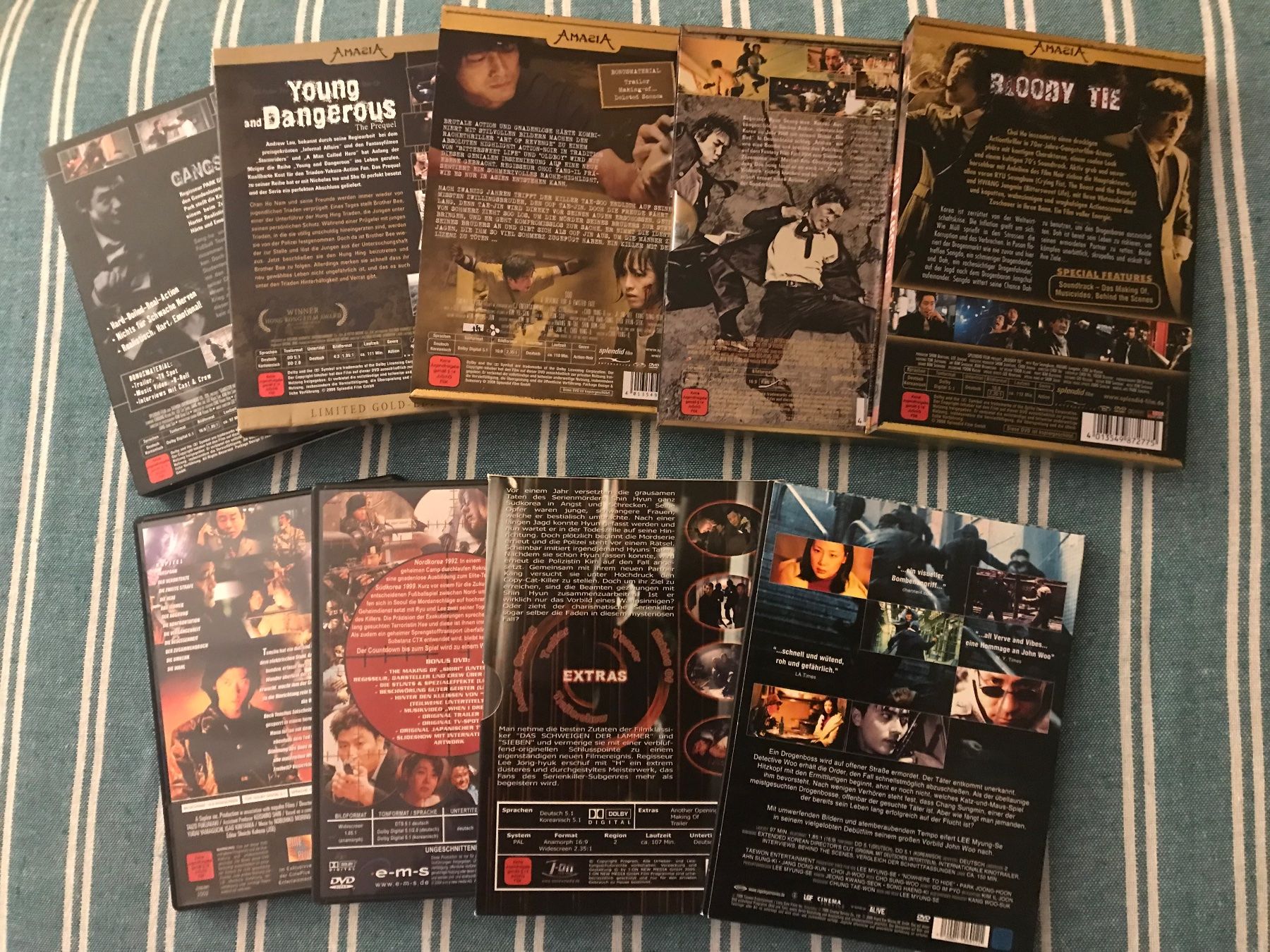 Tutti i DVDs: 9 DVDs - Korean Action & Thriller – Usato da Basel venduto da Michael-Keltoi 2