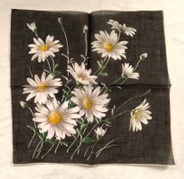 Taschentuch Margeriten ±1960 / Sehr guter Zustand ab Fr. 5.-