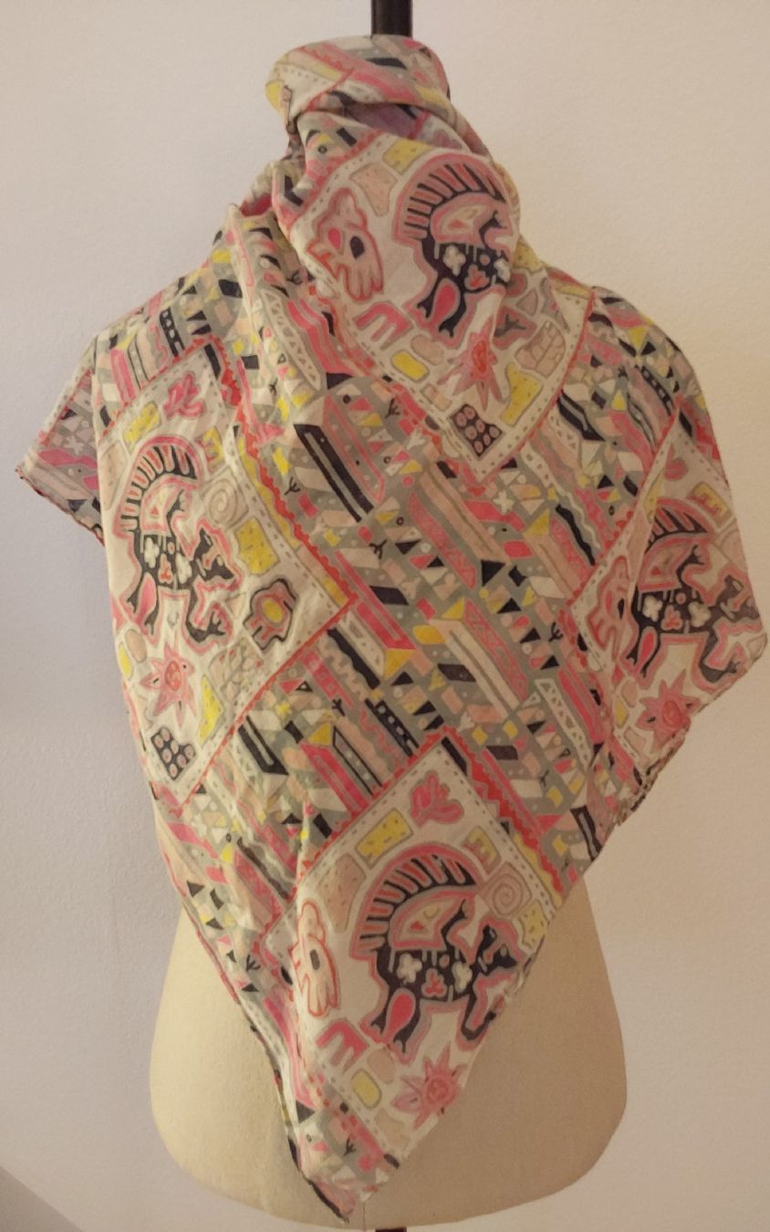 Foulards & écharpes: Baumwolltuch quadratisch – D'occasion à Köniz par scopello12