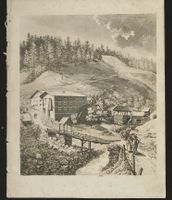 Fideris Bad Neujahrsblatt 1818 mit Ansicht