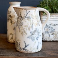 Chic Antique Vase/Kanne "Croix", Höhe 19 cm