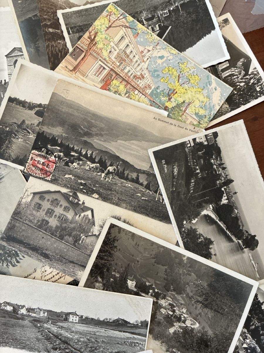 Cartes postales: 55 Ansichtskarten Schweiz diverse von der Westschweiz  – D'occasion à Oftringen par Cla.vD.74 2