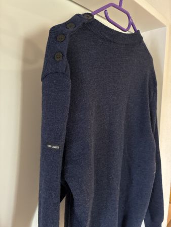 Pull marin Saint James bleu marine taille 40 bon état
