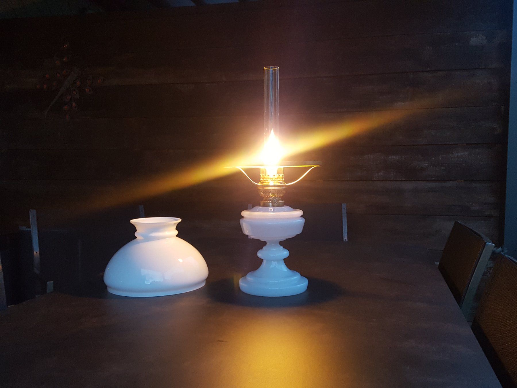 Lampen: Petrollampe, Art déco – Gebraucht aus Altendorf von Storck_1504 8