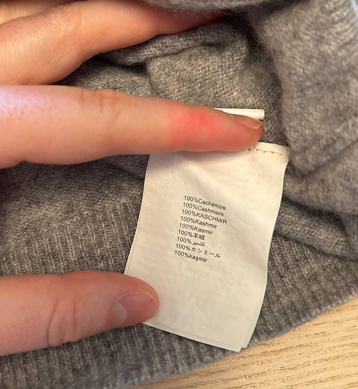 Maglioni & Felpe: Kaschmirpullover Damen hellgrau Grösse S – Usato da Bern venduto da Sareliii 2