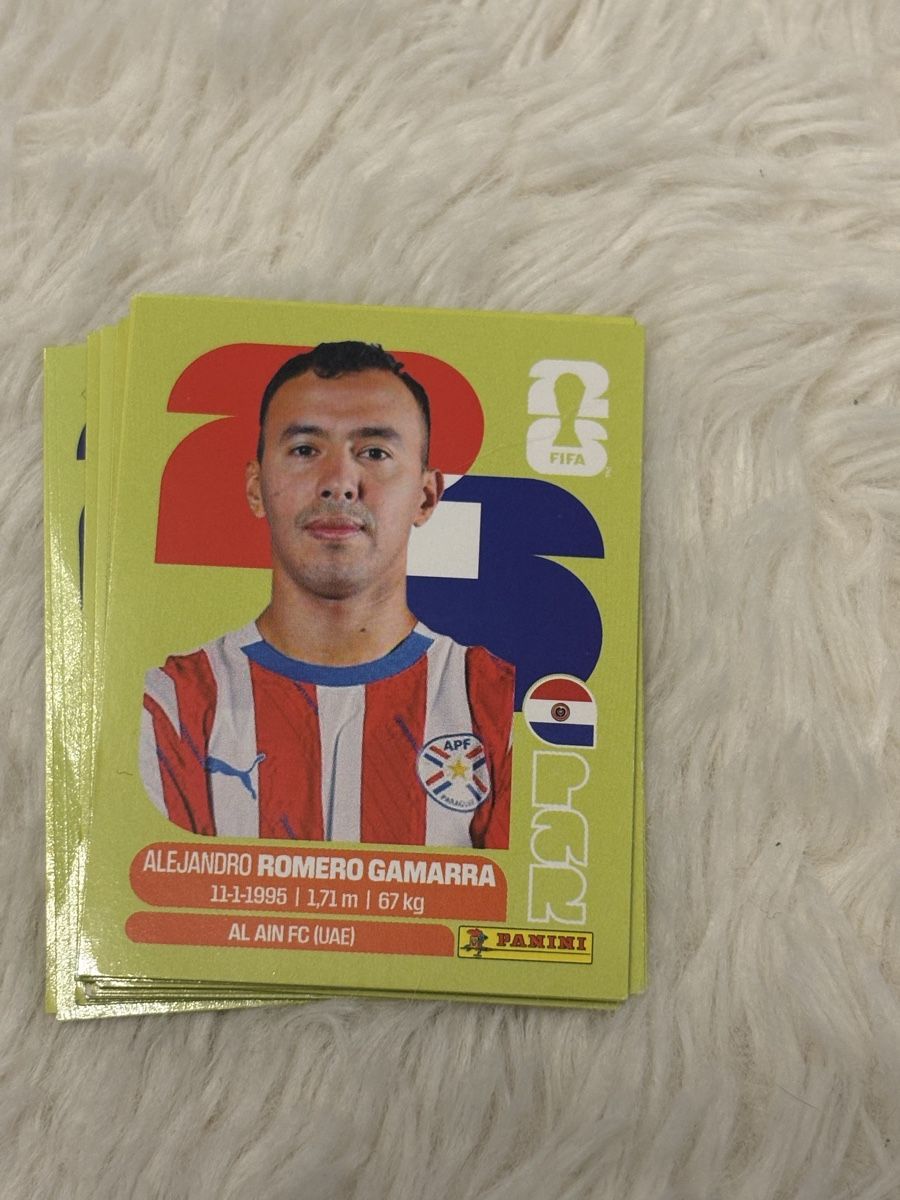 Panini Carte collezionabili: FIFA Panini 2026 Alejandro Romero Gamarra – Nuovo (secondo la descrizione) da Yverdon-les-Bains venduto da Livia.vtier