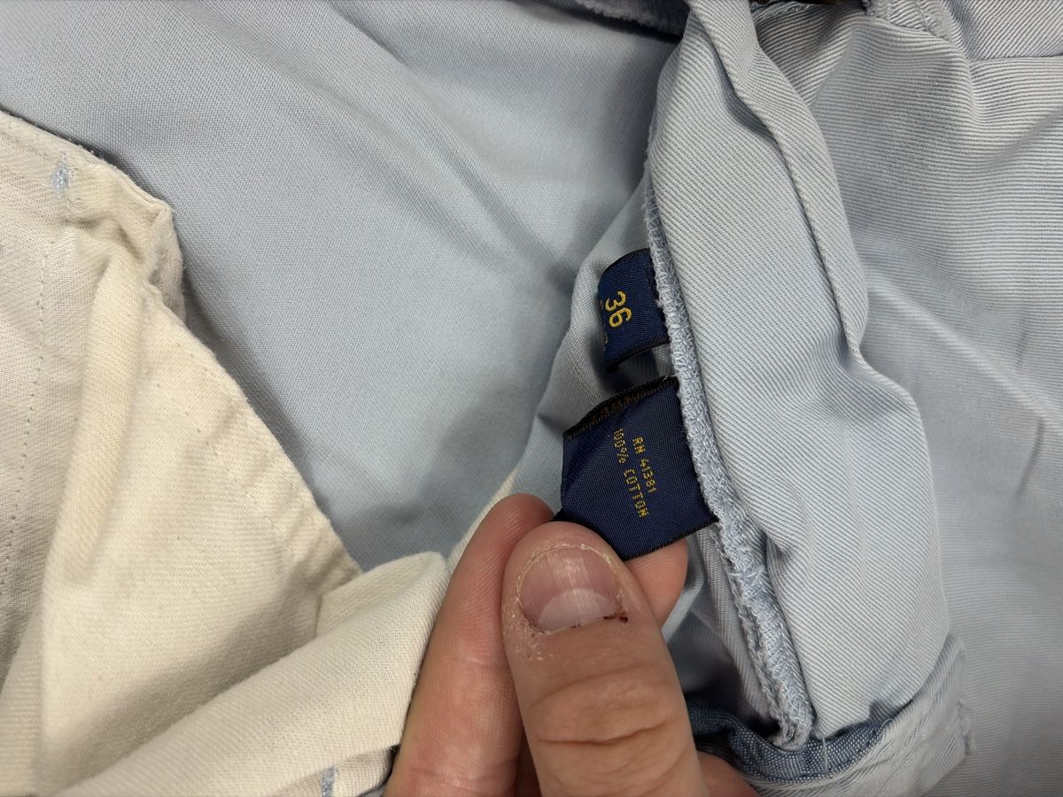 Ralph Lauren Pantaloni: Short chino Ralph Lauren bleu clair - W36 – Nuovo (secondo la descrizione) da Hauterive NE venduto da Leo_o 4