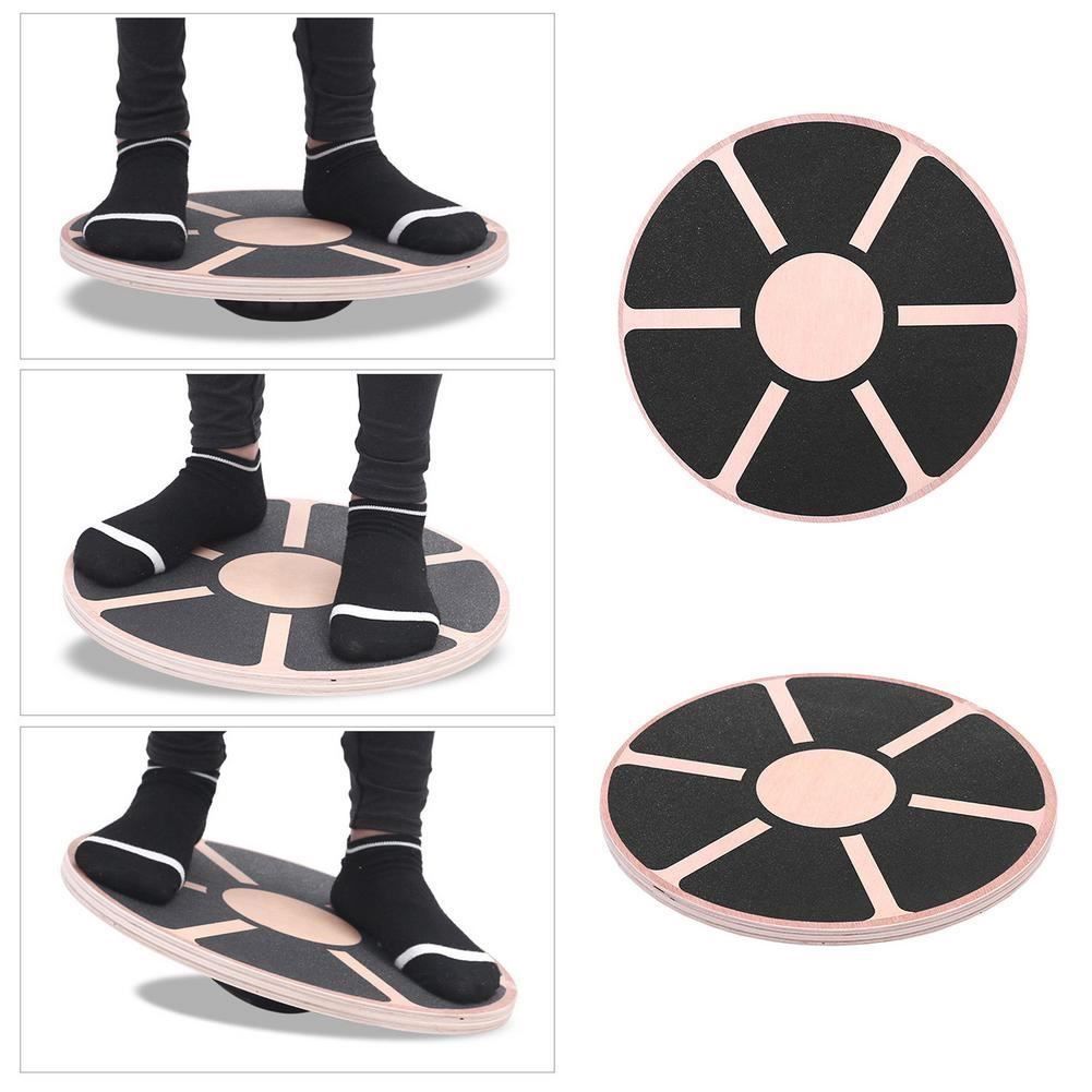Hometrainer: 39.5cm Balance Holz Board Wackelbrett – Nuovo (secondo la descrizione) da Thun venduto da thunshop 5