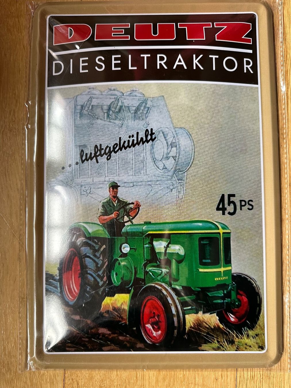 Insegne: Deutz diesel schlepper Traktor Oldtimer 45ps luftgekühlt – Nuovo (secondo la descrizione) da Reinach AG venduto da rares75