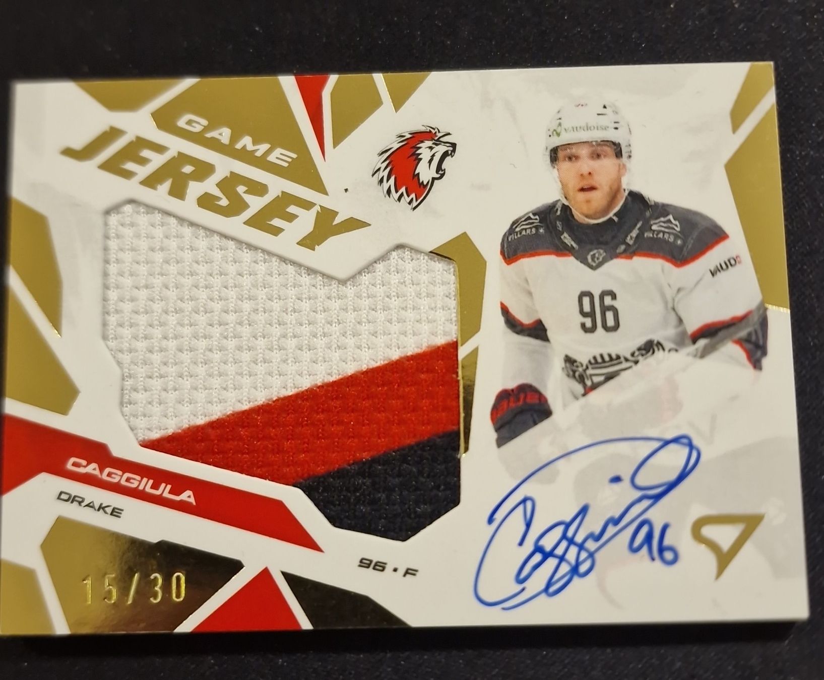 Sportzoo Carte collezionabili: LHC Drake Caggiula Game Jersey 15/30 Signed – Nuovo (secondo la descrizione) da Bürglen UR venduto da Snuffinski90