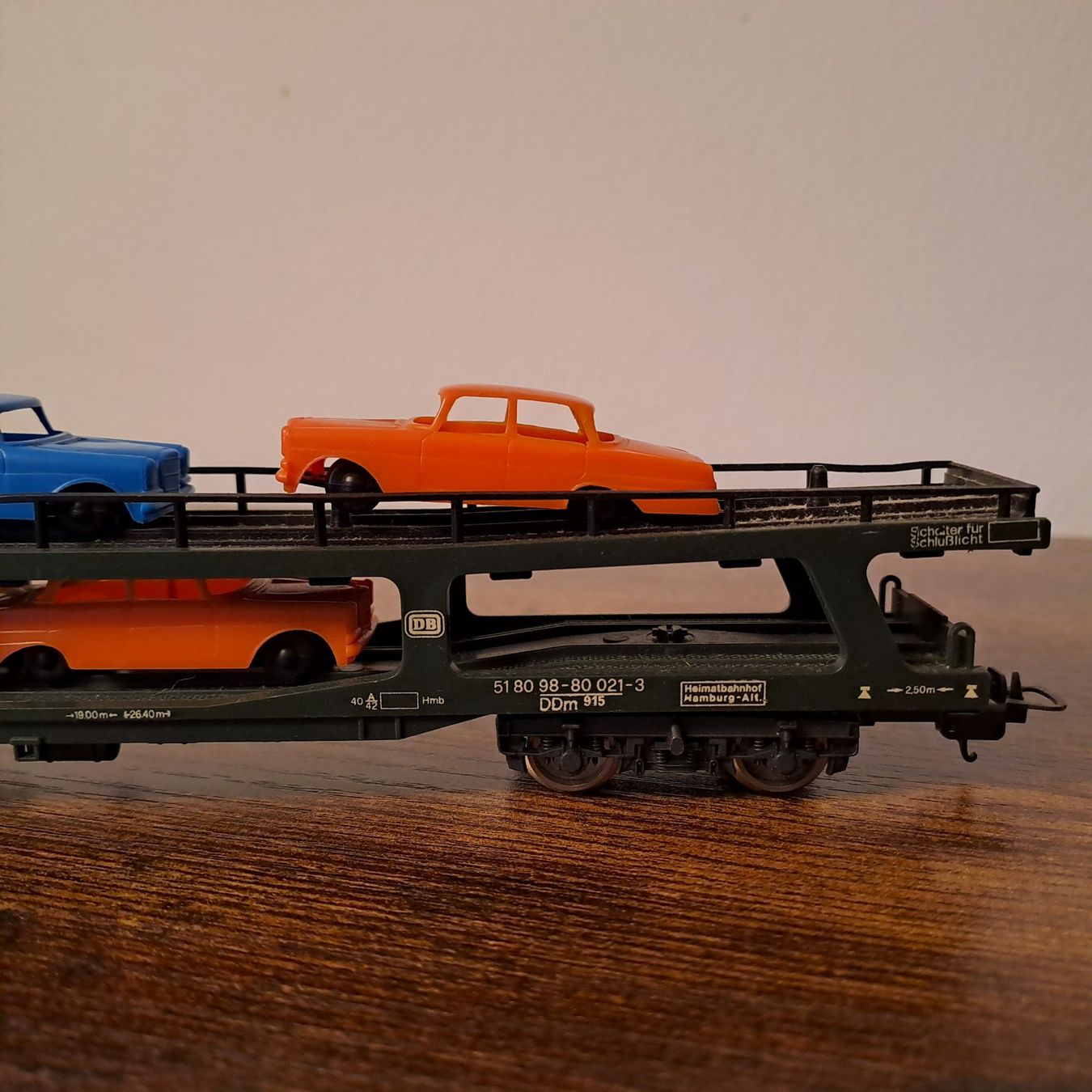 Lima Modelleisenbahnen: Lima Autotransportwagen DDm 915 – Gebraucht aus Bertschikon Gossau von Singeruwe 1