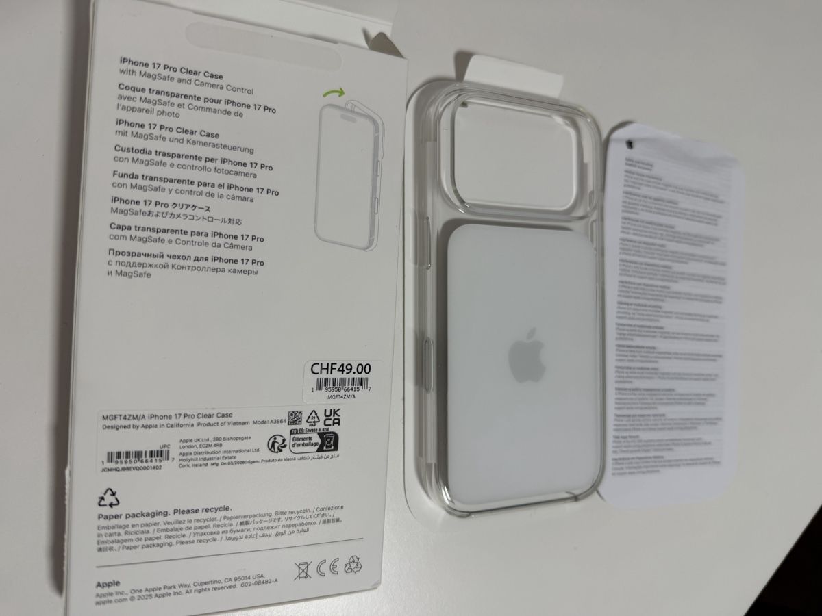 Apple Covers & Schutzfolien: Apple Magsafe Case Clear – Neu (gemäss Beschreibung) aus Amriswil von Berii93 1