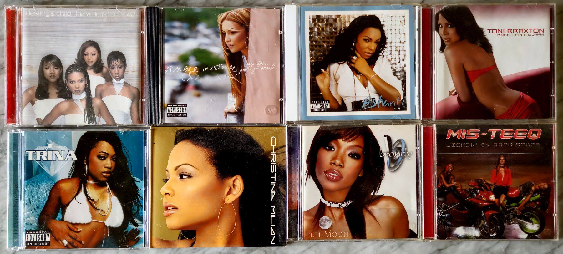 CDs: CD-Sammlung: Female Rap & RnB, 8 Stück – Gebraucht aus Winterthur von raptorizm