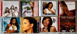 CD-Sammlung: Female Rap & RnB, 8 Stück