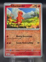 Charmander [Reverse Holo] #4 MEW 151 NM / 🇬🇧