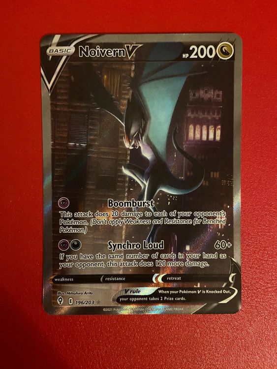 Noivern V (196/203) [Sword & Shield: Evolving Skies] Dragonite V - Evolving  Skies #192 Pokemon Card
