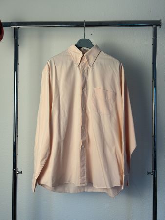 Hermès Rose Oxford Button Up Shirt