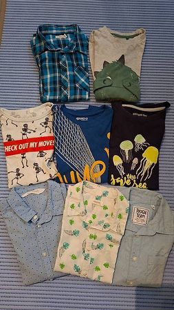 Shirt, Hemd , Kleiderpaket, Junge,  Grösse 128