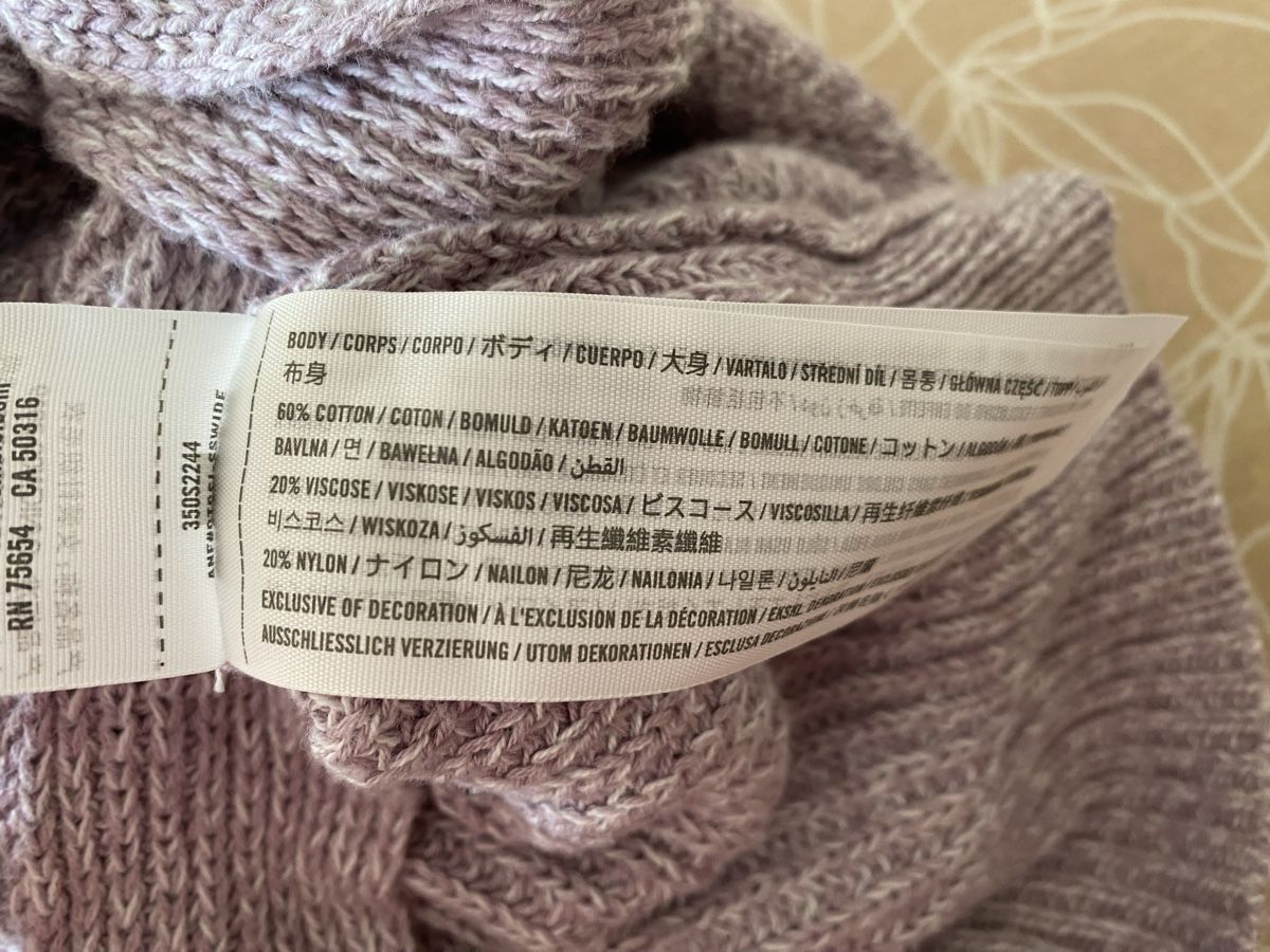 Hollister Maglioni & Felpe: Hollister Pullover lila/rosa Gr.  L mit Bindedetail – Usato da Hünenberg venduto da a.u.849 3