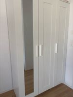 Ikea BRIMNES Kleiderschrank 3-türig, weiß, 117x50x190 cm