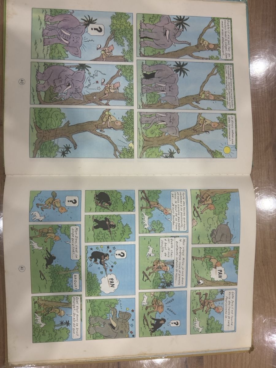 Fumetti: Tintin au Congo – Usato da Porrentruy venduto da Servo26 3