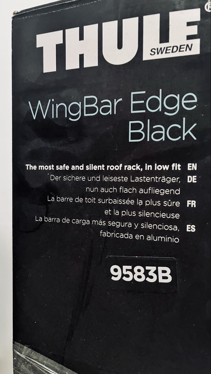 Thule Dachträger: Thule WingBar Edge Black 9583B – Gebraucht aus Illnau von jcchy 3
